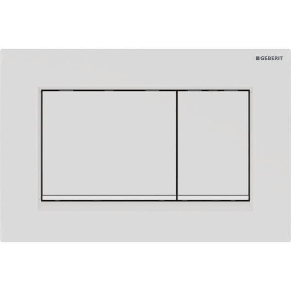 CLAPETA ACTIONARE REZERVOR INCASTRAT SIGMA 30 ALB MAT LACUIT-ALB EASY TO CLEAN